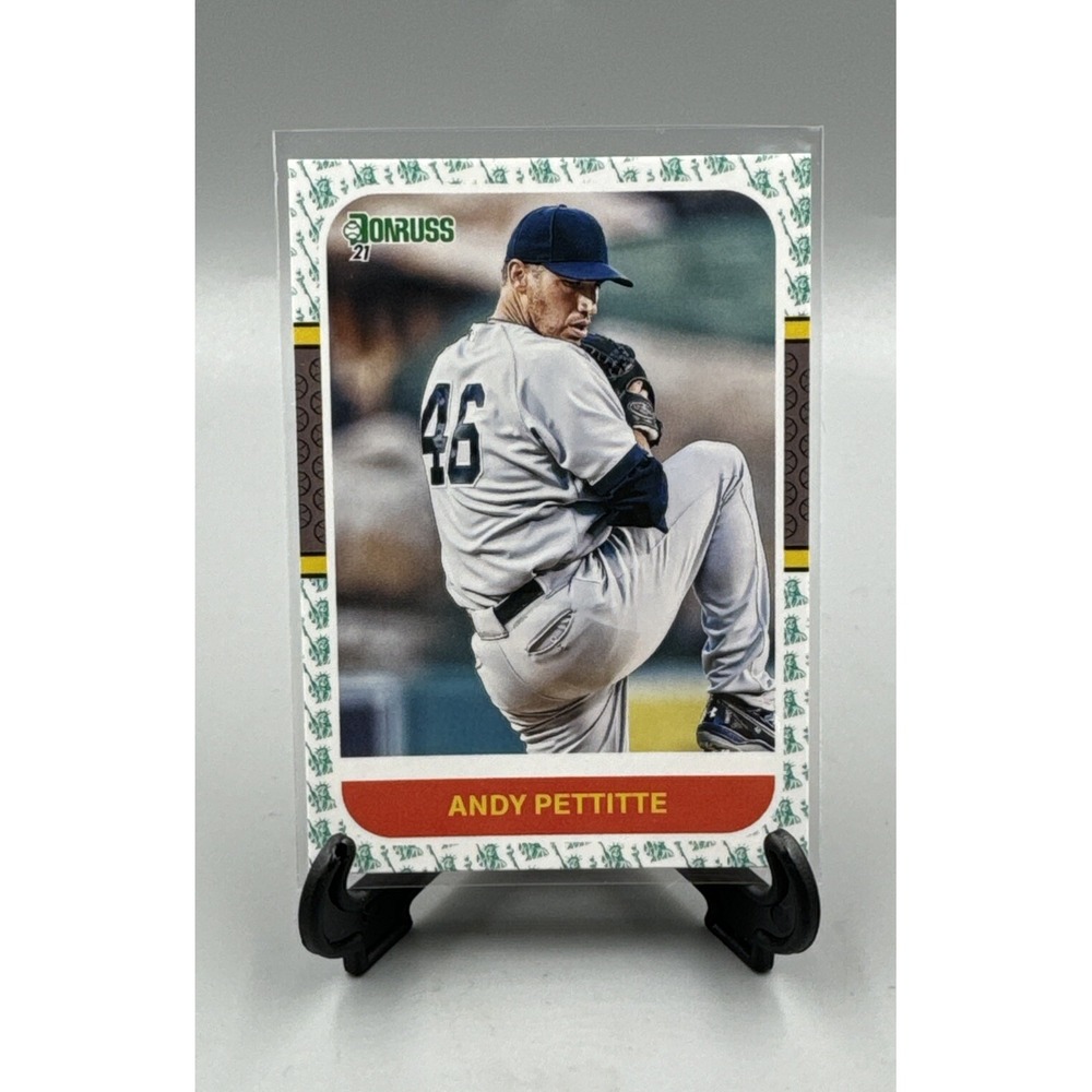 2021 Donruss Retro LIBERTY Variation 1987 #248 Andy Pettitte - New York Yankees